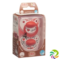 Bibi Nuggi Dental Happiness Ring 0-6 Mum/Dad Duopremium