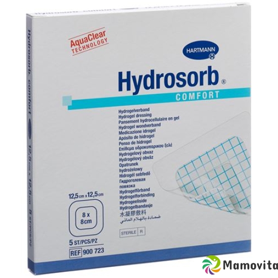 Hydrosorb Comfort Hydrogel 12.5x12.5cm Steril 5 Stück buy online