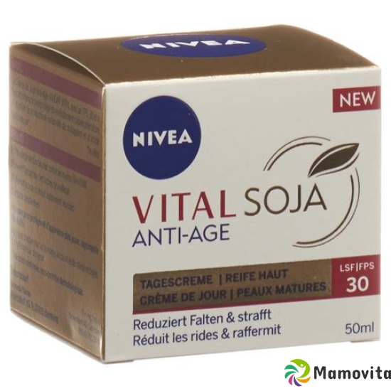 Nivea Vital Soja Anti-Age Schützende Tagescreme LSF 30 50ml buy online