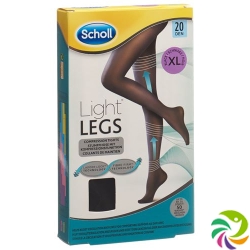 Scholl Lightlegs Strumpfhose 20 DEN XL Schwarz 1 Paar