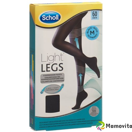 Scholl Lightlegs Strumpfhose 60 DEN M Schwarz 1 Paar buy online