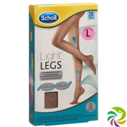 Scholl Lightlegs Strumpfhose 20 DEN L Nude 1 Paar