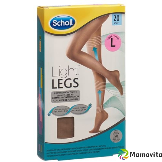 Scholl Lightlegs Strumpfhose 20 DEN L Nude 1 Paar buy online