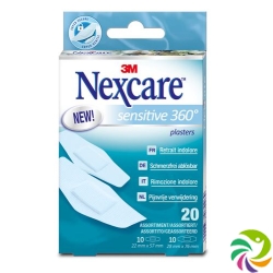 3M Nexcare Sensitive Skin Ass 20 Stück