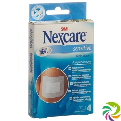 3M Nexcare Sensitive Skin Pads 4 Stück