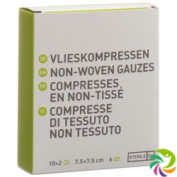 Phytoceuticals Vlieskompresse 7.5x7.5cm 25x 2 Stück