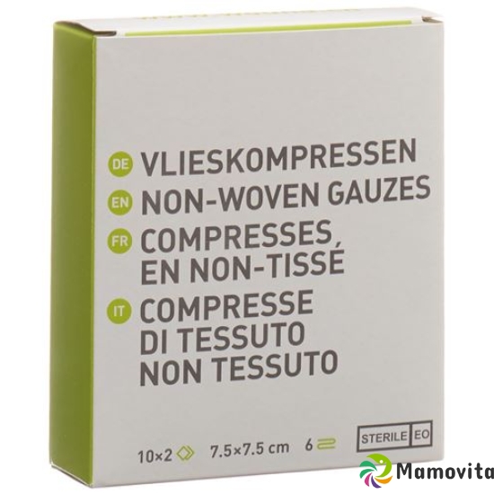 Phytoceuticals Vlieskompresse 7.5x7.5cm 25x 2 Stück buy online