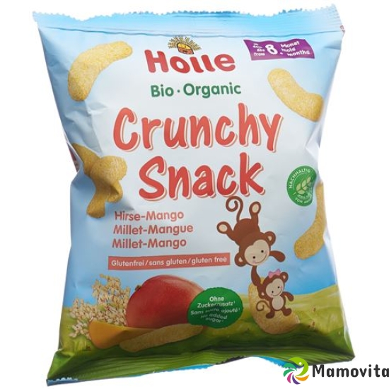 Holle Bio-Crunchy Snack Hirse Mango 25g buy online