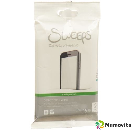 Sweeps Feuchttücher Smartphone 12 Beutel 15 Stück buy online