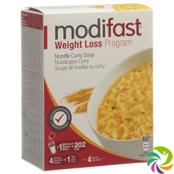 Modifast Programme noodle soup curry (new) 4x 55g