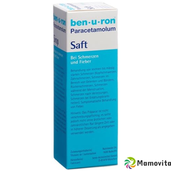 Ben-u-ron Sirup 200mg/5ml M Dosierspritze 100ml buy online