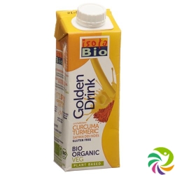 Isola Bio Kokosnuss Cashew Drink Kurkuma Tetrapack 250ml