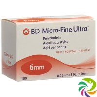 BD Micro-Fine Ultra Pen-Nadel 0.25x6mm 100 Stück