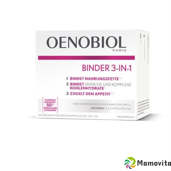 Oenobiol Binder 3 In 1 capsules (new) 60 pieces buy online