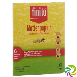 Finito Mottenpapier (neu) 2x 10 Stück