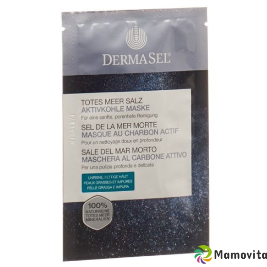 DermaSel Maske Tiefenreinigende Aktivkohle 12ml buy online