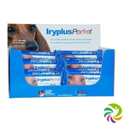 Iryplus Pocket Augenreinigungstuech Kleintie 15 Stück