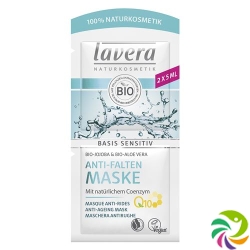 Lavera Anti-Falten Maske Q10 Basis Sensi 2x 5ml