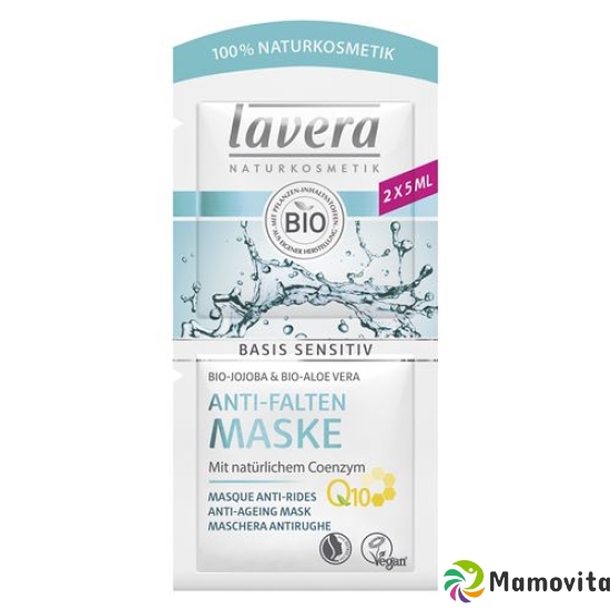 Lavera Anti-Falten Maske Q10 Basis Sensi 2x 5ml buy online