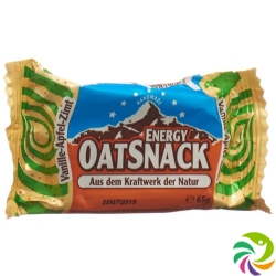 Energy Oatsnack Vanille-apfel-zimt 65g