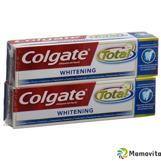 Colgate Total Advanced Whiten Zahnpa Duo 2x 75ml buy online