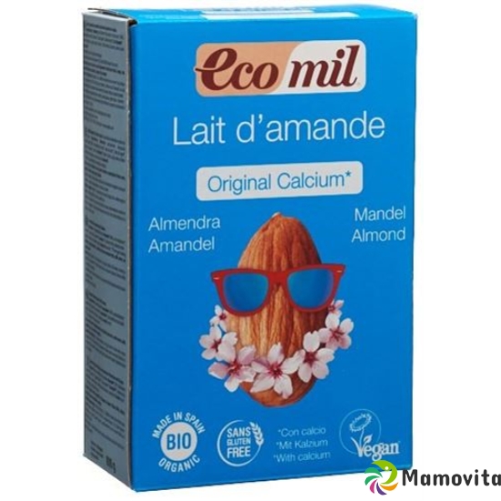 Ecomil Mandel Calcium Pulver Instant Dose 400g buy online