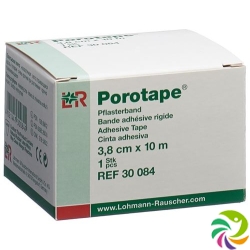 Porotape Pflasterband 10mx3.8cm Unelast 12 Stück