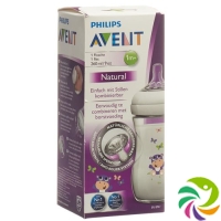 Avent Philips Natural Bottle 260ml Hippo