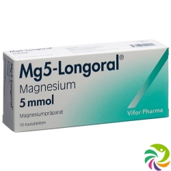 Mg5-longoral Kautabletten 5 Mmol (neu) 20 Stück