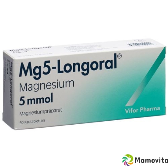 Mg5-longoral Kautabletten 5 Mmol (neu) 20 Stück buy online