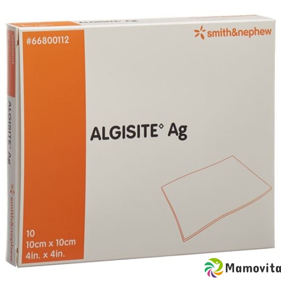 Algisite Ag Alginat Kompressen 10x10cm 10 Stück buy online