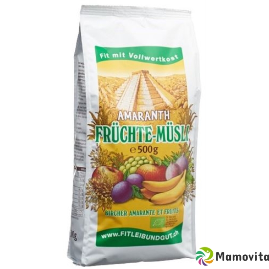 Leibundgut Amaranth-früchte-Müesli Bio Beutel 500g buy online