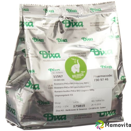 Dixa Rosmarin Pheur Bio Geschnitten 1kg buy online