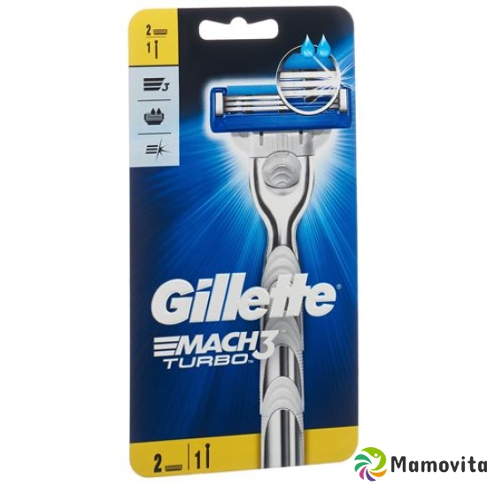 Gillette Mach3 Turbo razor with 2 blades M (new) buy online