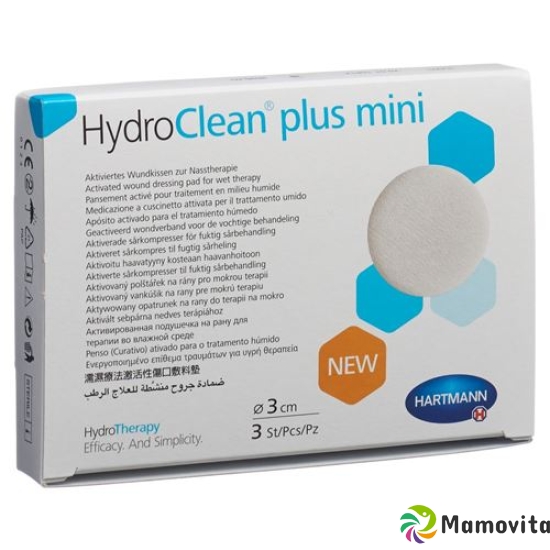 Hydroclean Plus 3cm Rund Mini 3 Stück buy online