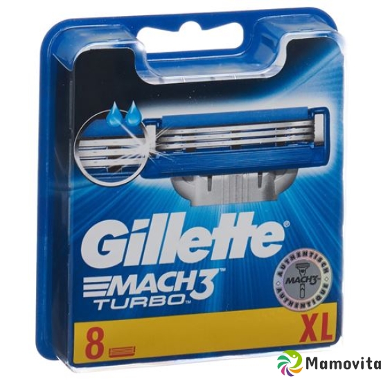 Gillette Mach3 Turbo 3D System blades 8 pieces buy online