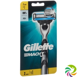 Gillette Mach3 razor with 2 blades (new)