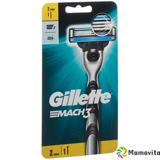 Gillette Mach3 razor with 2 blades (new) buy online