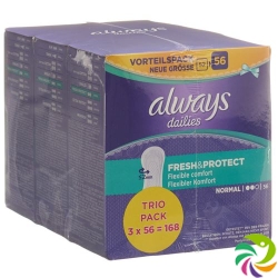 Always Slipeinlage Fresh&pro Nor Trio V 3x 56 Stück