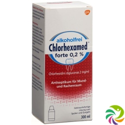 Chlorhexamed Forte Lösung 0.2% Alkoholf Petflasche 300 M