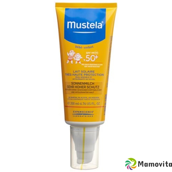 Mustela Sunscreen milk SPF 50+ 200 ml buy online