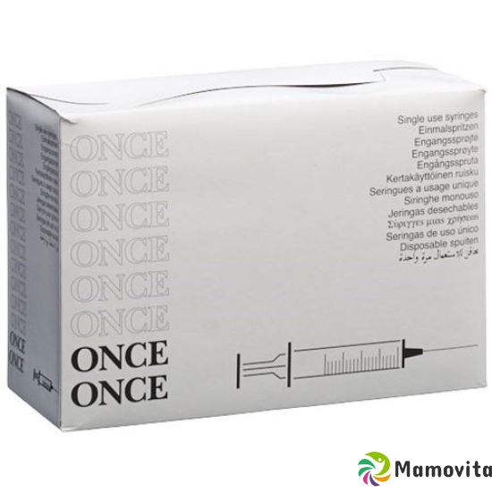 Once Einmalspritze Luer 2ml Zentrisch 100 Stück buy online