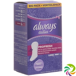 Always Slipeinlage Profresh Large Vorteilsp 40 Stück