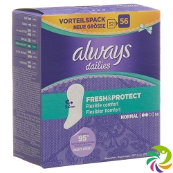 Always Slipeinlage Fresh&Protect Normal 56 Stück