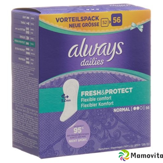 Always Slipeinlage Fresh&Protect Normal 56 Stück buy online