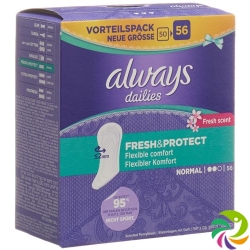 Always Slipeinlage Fresh&protect Nor Fr Vor 56 Stück