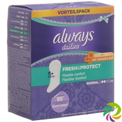 Always Panty Liners Fresh & Protect Normal Calendula Fragrance 56 pieces