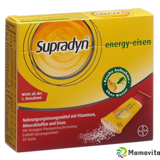 Supradyn Energy-Vitamins Sticks Granulat 60 Stück buy online