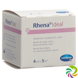 Rhena Ideal Elastic Bandage 4cmx5m White