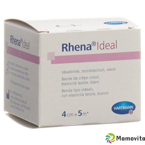 Rhena Ideal Elastic Bandage 4cmx5m White buy online